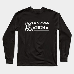 Joe and Kamala Humor 2024 Long Sleeve T-Shirt